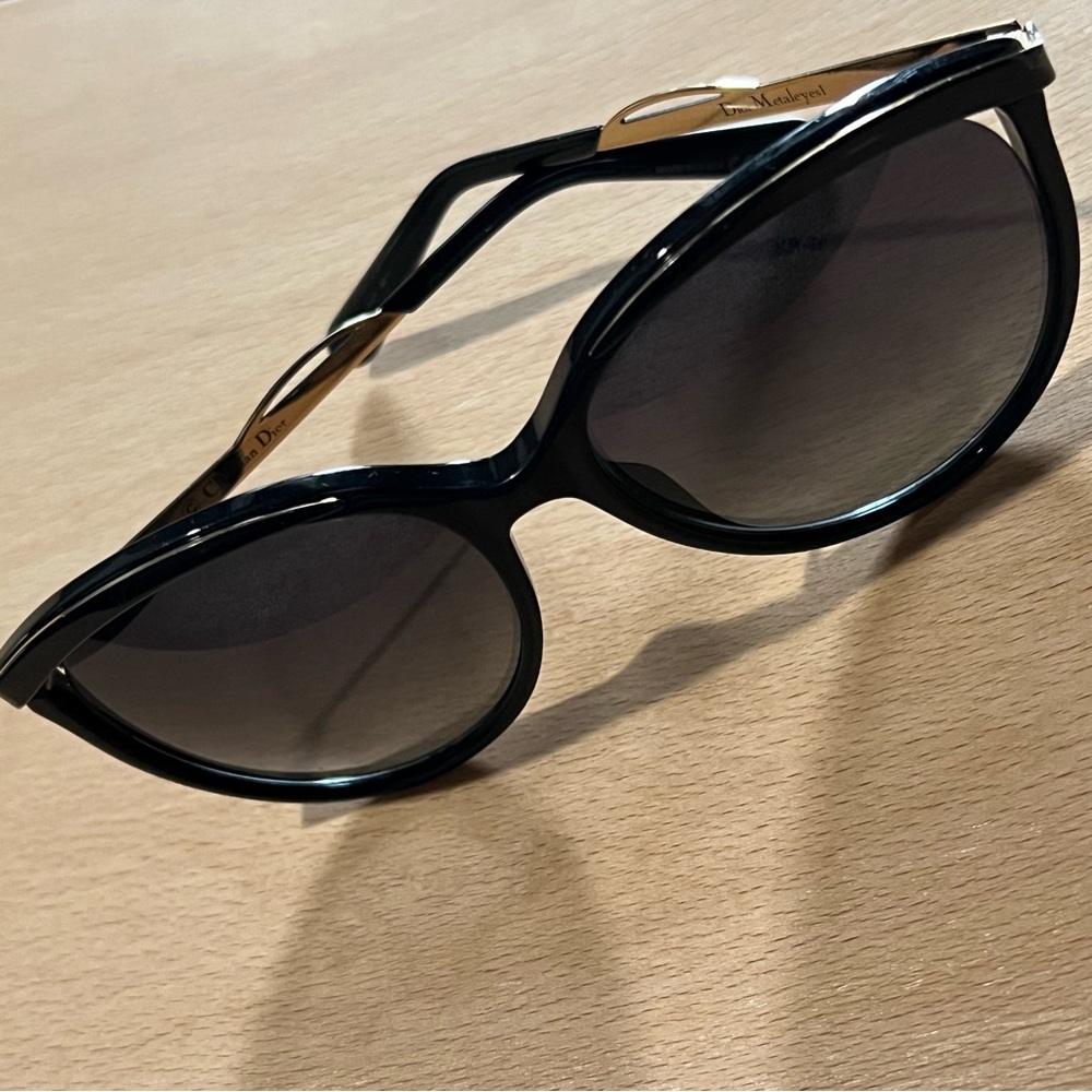 Dior Blue Black Cate Eye